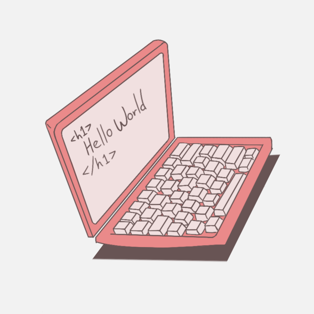 illustration of a laptop